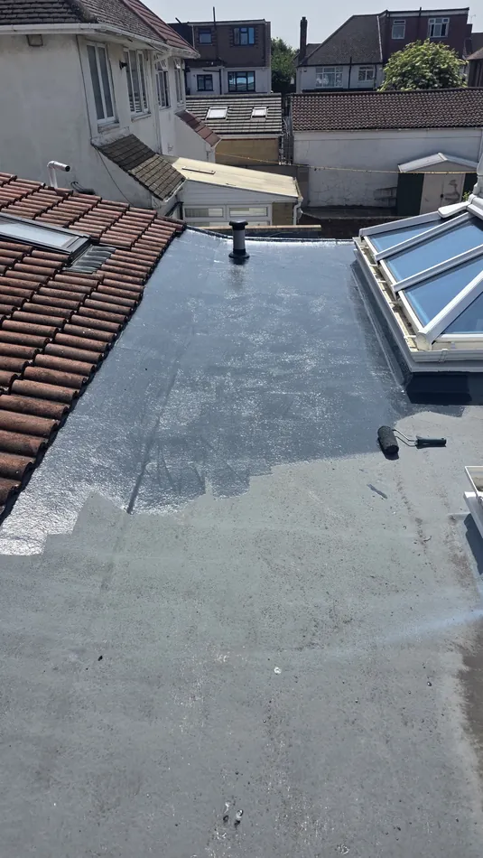 Flat roof and GRP roofing work by Site Fix Solutions in Slough