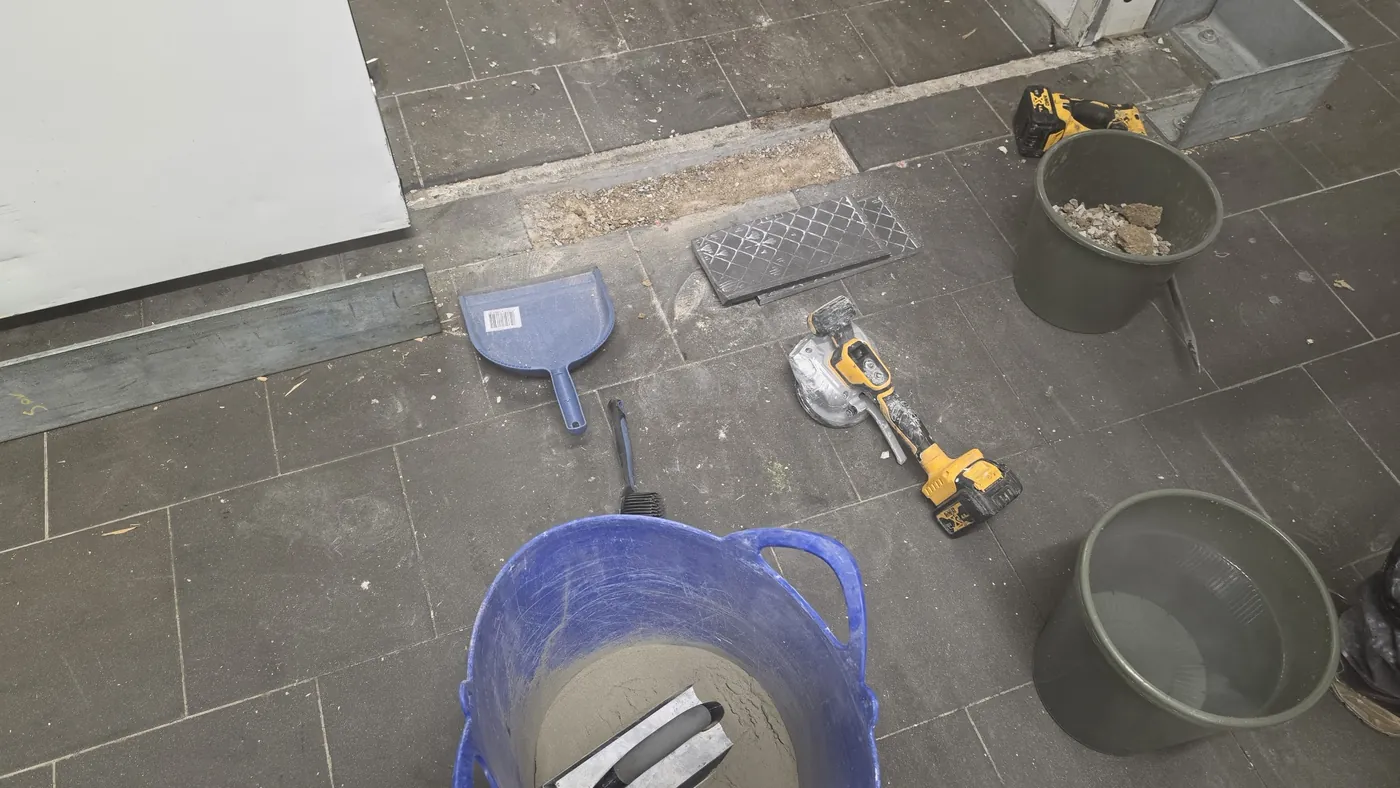 Commercial floor tiling and tile repair by Site Fix Solutions